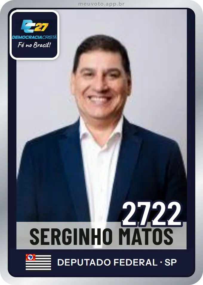 Carta de Serginho Matos, número 2722, DC