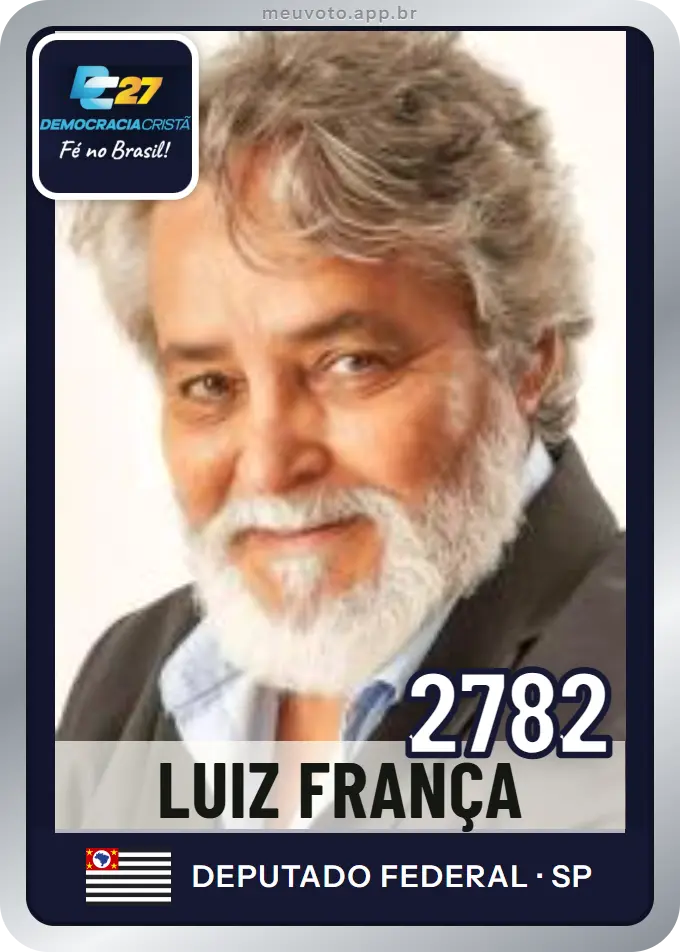 Carta de Luiz França, número 2782, DC