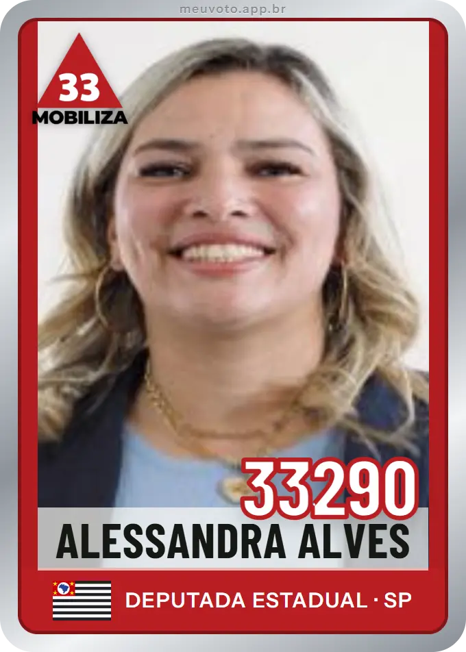 Carta de Alessandra Alves, número 33290, Mobiliza