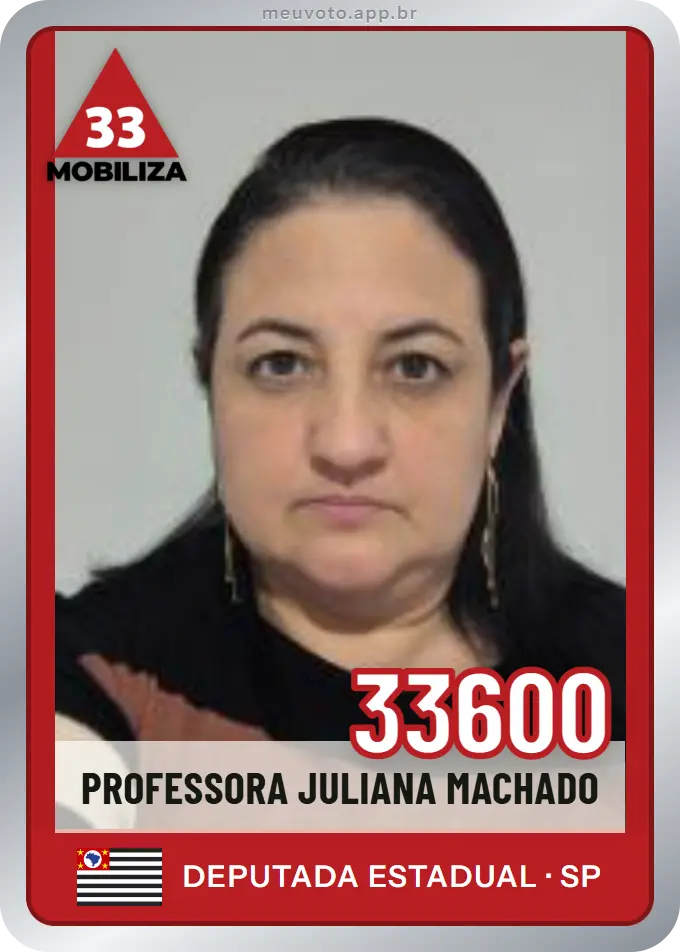 Carta de Professora Juliana Machado, número 33600, Mobiliza