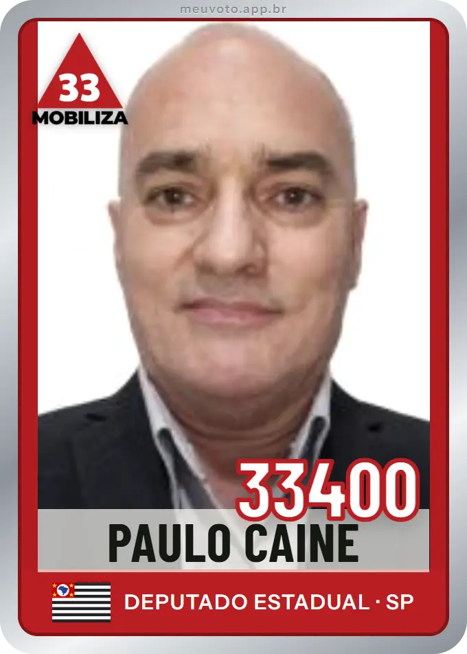Carta de Paulo Caine, número 33400, Mobiliza