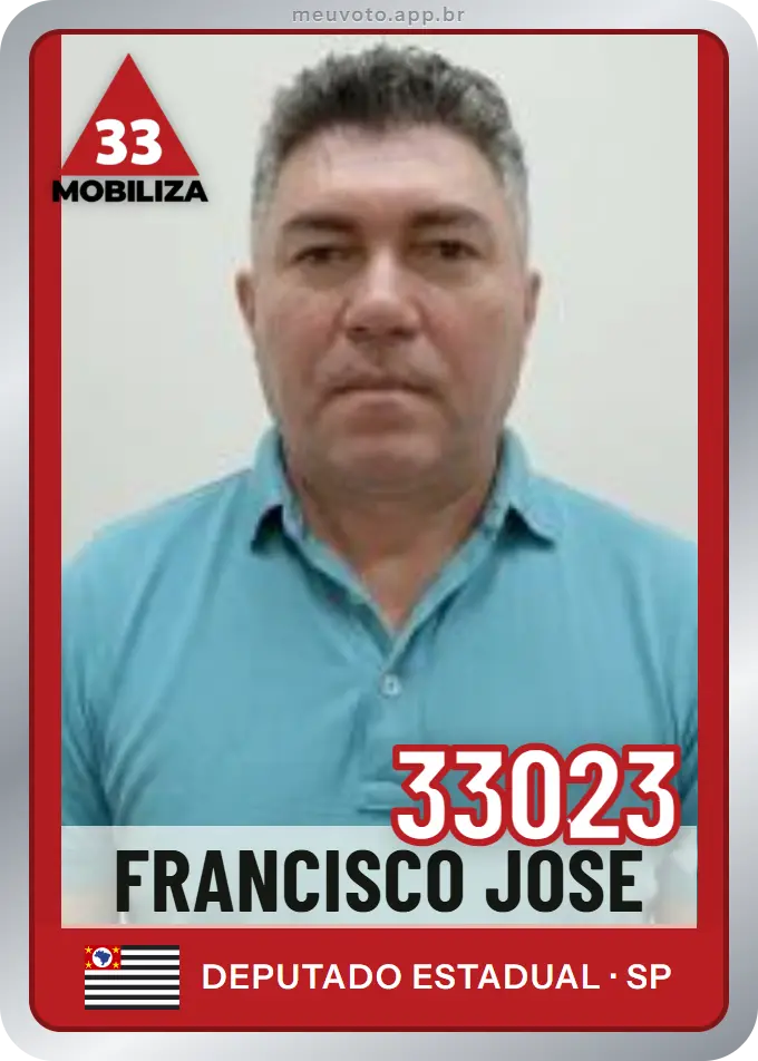 Carta de Francisco Jose, número 33023, Mobiliza