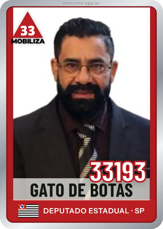 Carta de Gato de Botas, número 33193, Mobiliza