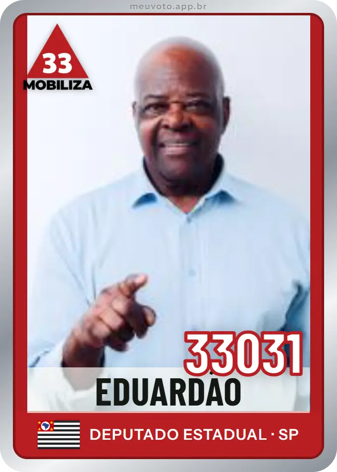 Carta de Eduardão, número 33031, Mobiliza