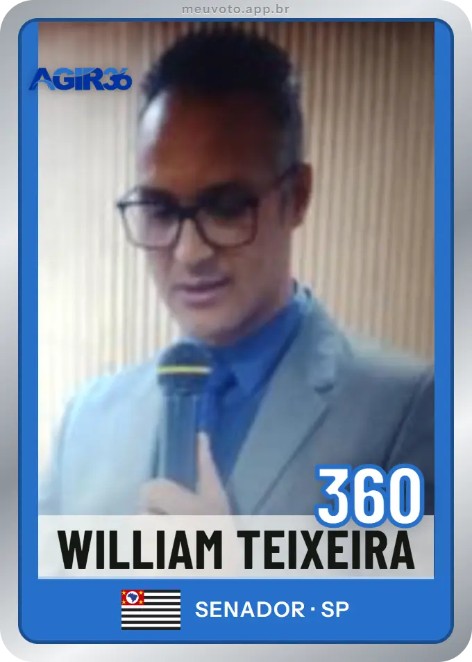 Carta de William Teixeira, número 360, Agir