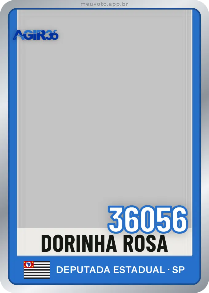 Carta de Dorinha Rosa, número 36056, Agir