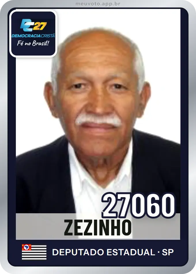 Carta de Zezinho, número 27060, DC