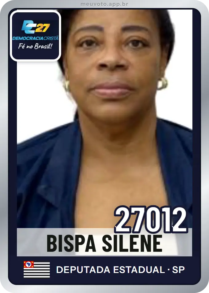 Carta de Bispa Silene, número 27012, DC