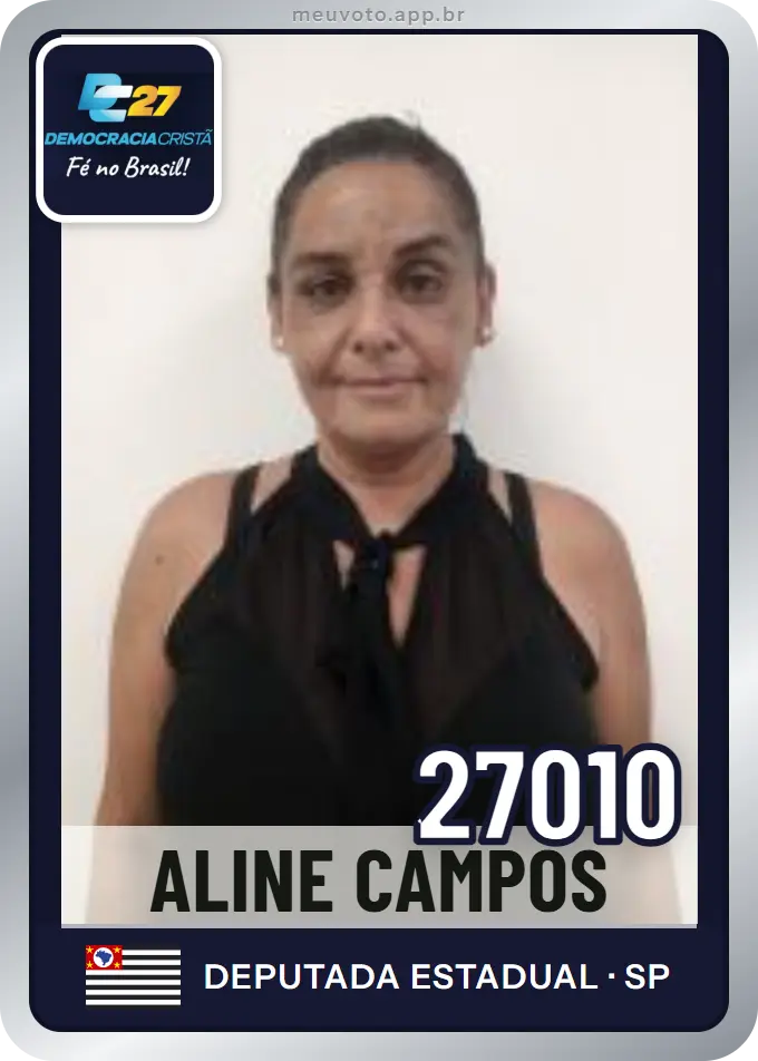 Carta de Aline Campos, número 27010, DC