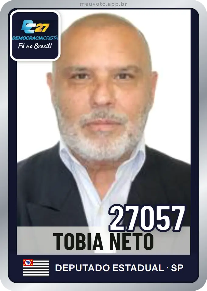 Carta de Tobia Neto, número 27057, DC