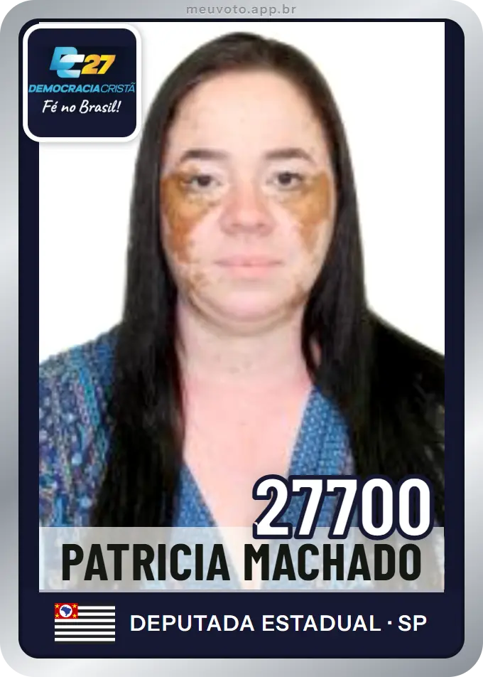 Carta de Patricia Machado, número 27700, DC