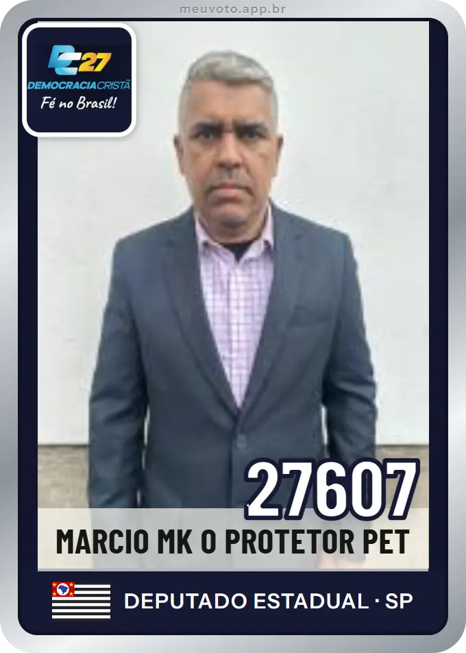 Carta de Marcio Mk O Protetor Pet, número 27607, DC