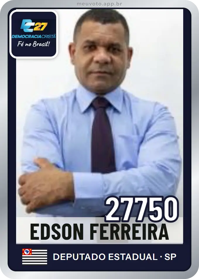Carta de Edson Ferreira, número 27750, DC