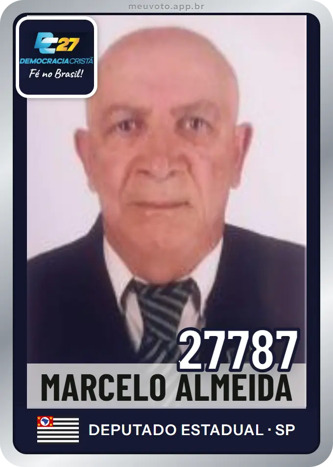 Carta de Marcelo Almeida, número 27787, DC