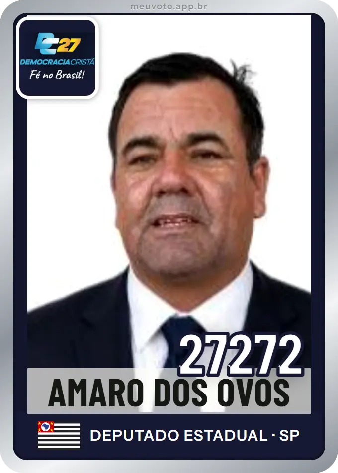Carta de Amaro dos Ovos, número 27272, DC
