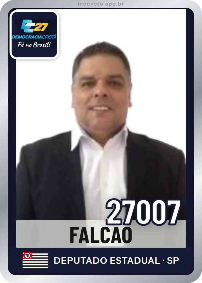 Carta de Falcão, número 27007, DC
