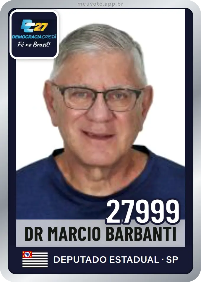 Carta de Dr Marcio Barbanti, número 27999, DC