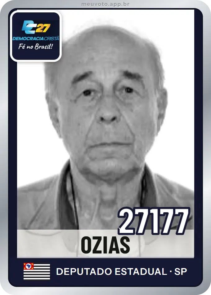 Carta de Ozias, número 27177, DC