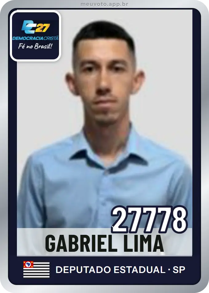 Carta de Gabriel Lima, número 27778, DC
