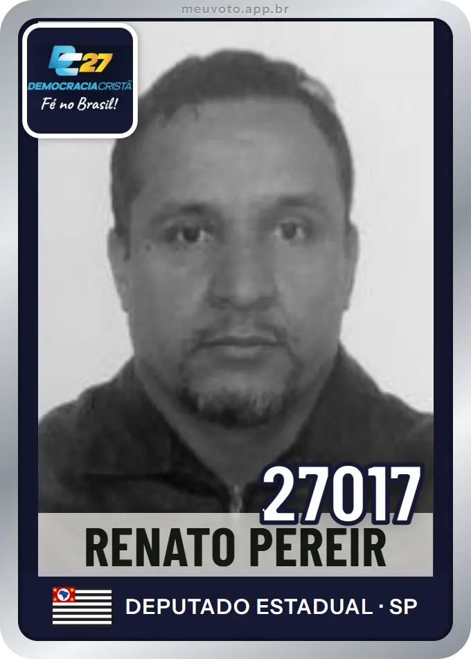 Carta de Renato Pereir, número 27017, DC