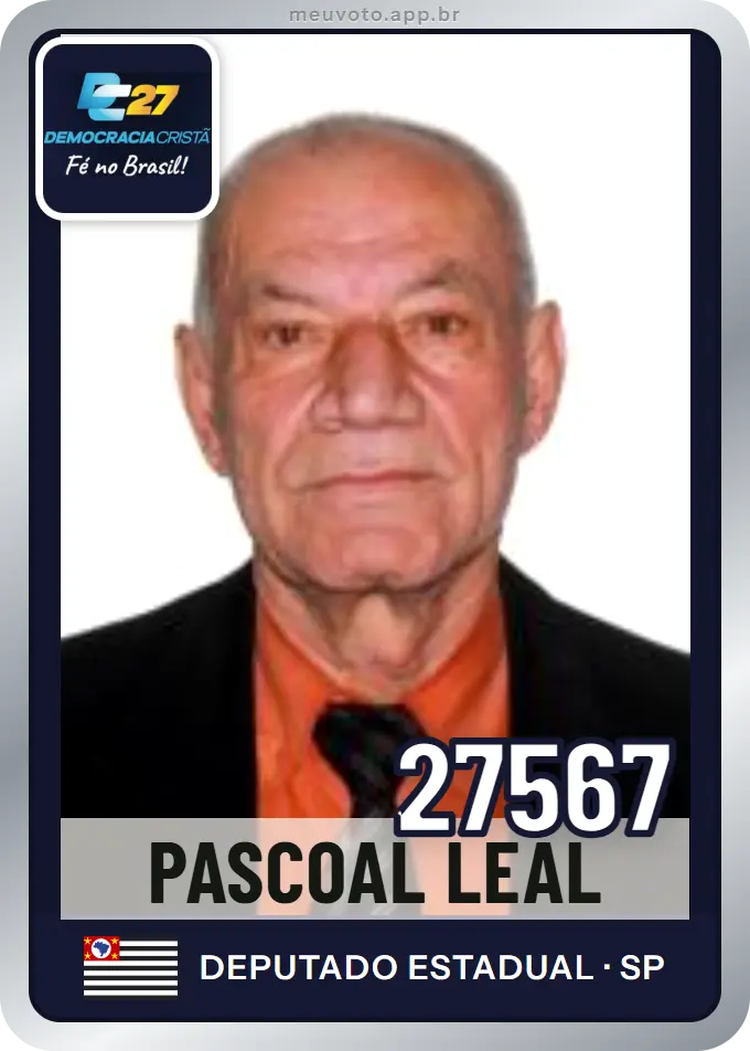 Carta de Pascoal Leal, número 27567, DC