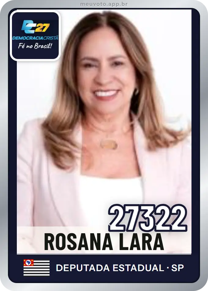 Carta de Rosana Lara, número 27322, DC