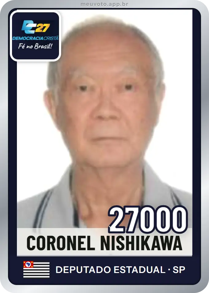 Carta de Coronel Nishikawa, número 27000, DC