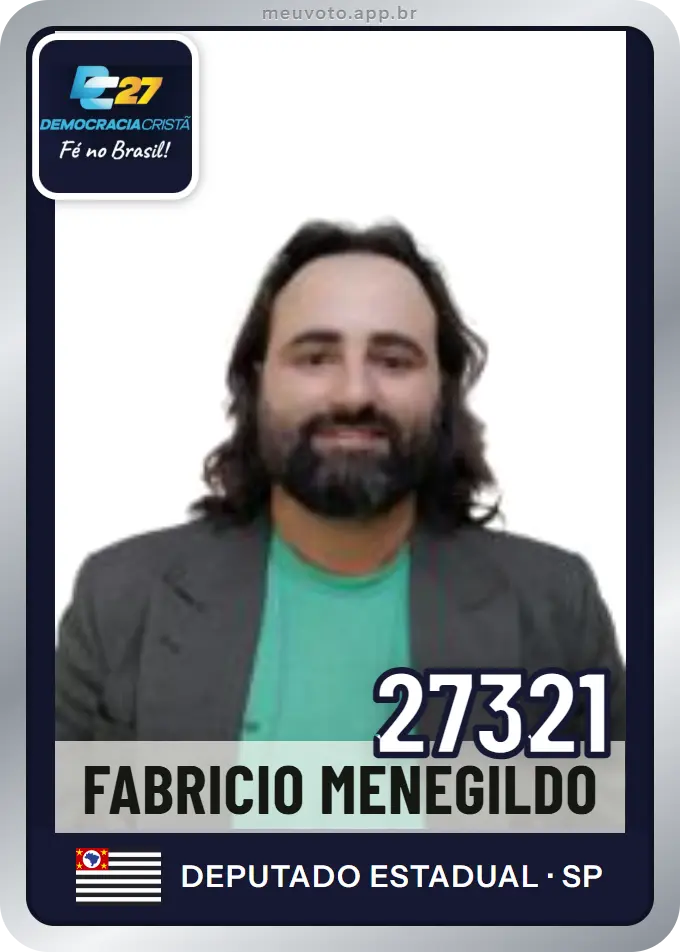 Carta de Fabricio Menegildo, número 27321, DC