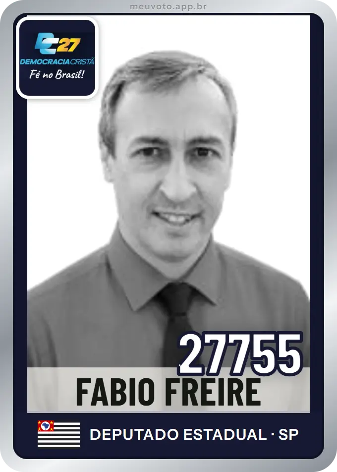 Carta de Fabio Freire, número 27755, DC