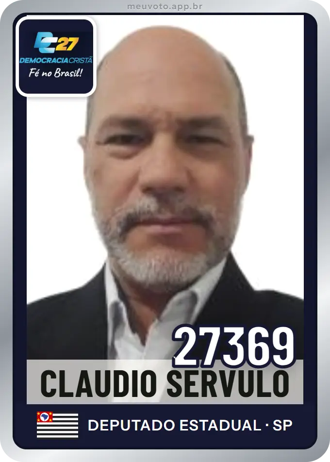 Carta de Claudio Servulo, número 27369, DC