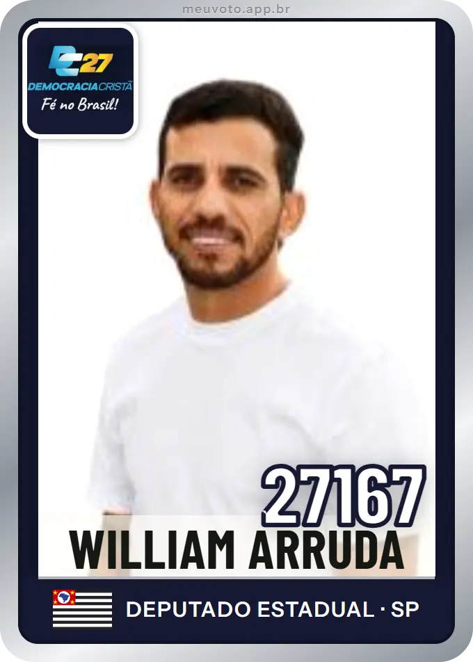 Carta de William Arruda, número 27167, DC
