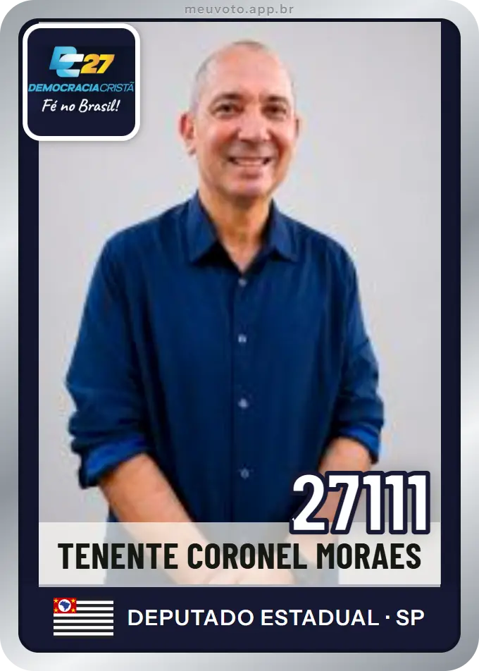 Carta de Tenente Coronel Moraes, número 27111, DC