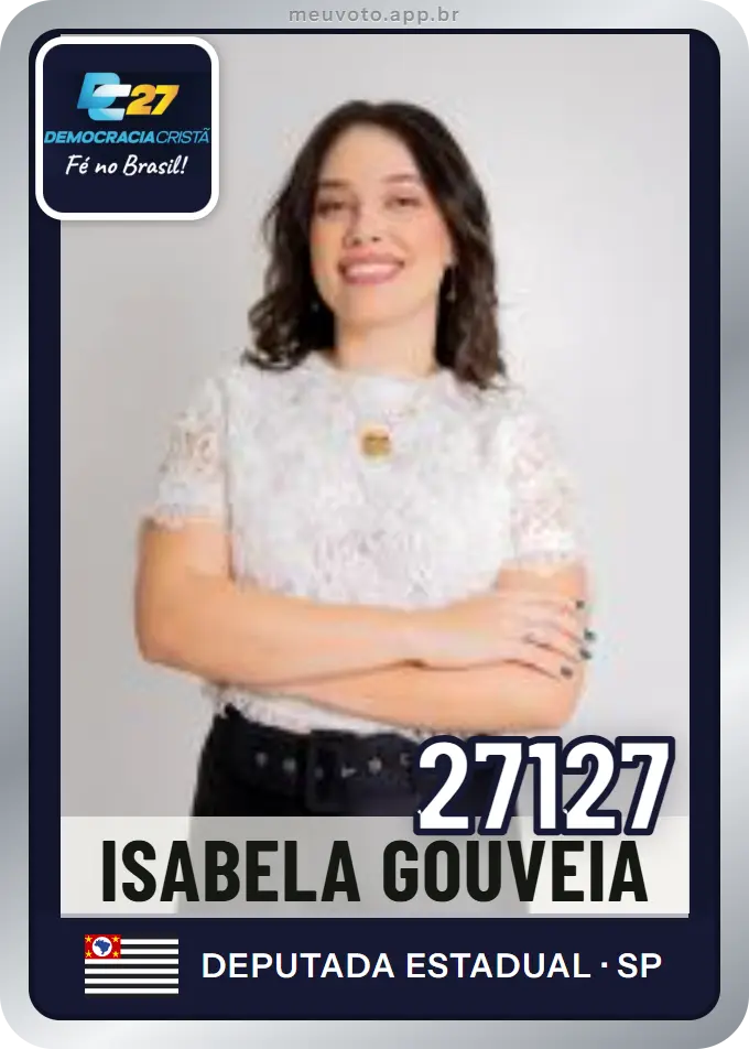 Carta de Isabela Gouveia, número 27127, DC