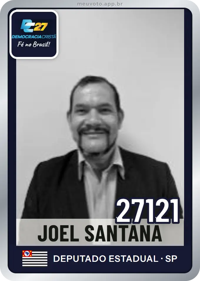 Carta de Joel Santana, número 27121, DC