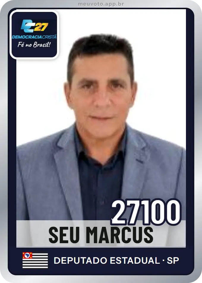 Carta de Seu Marcus, número 27100, DC
