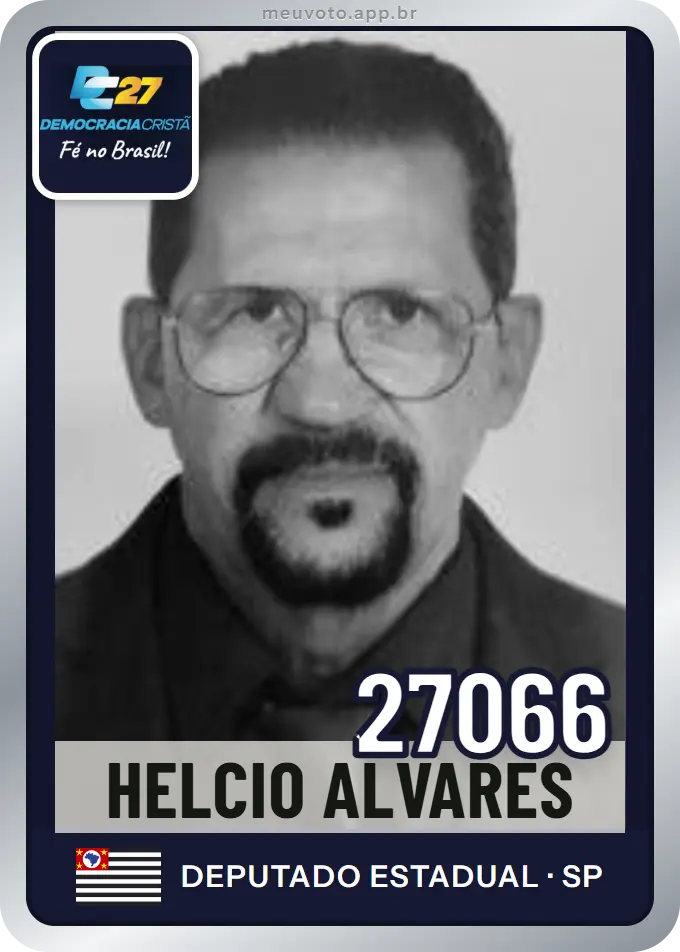Carta de Helcio Alvares, número 27066, DC