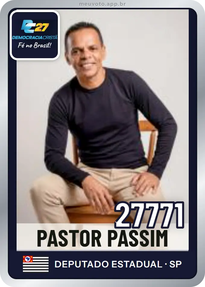 Carta de Pastor Passim, número 27771, DC