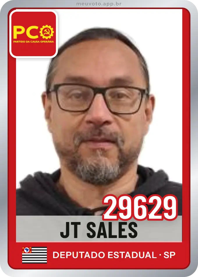 Carta de Jt Sales, número 29629, PCO