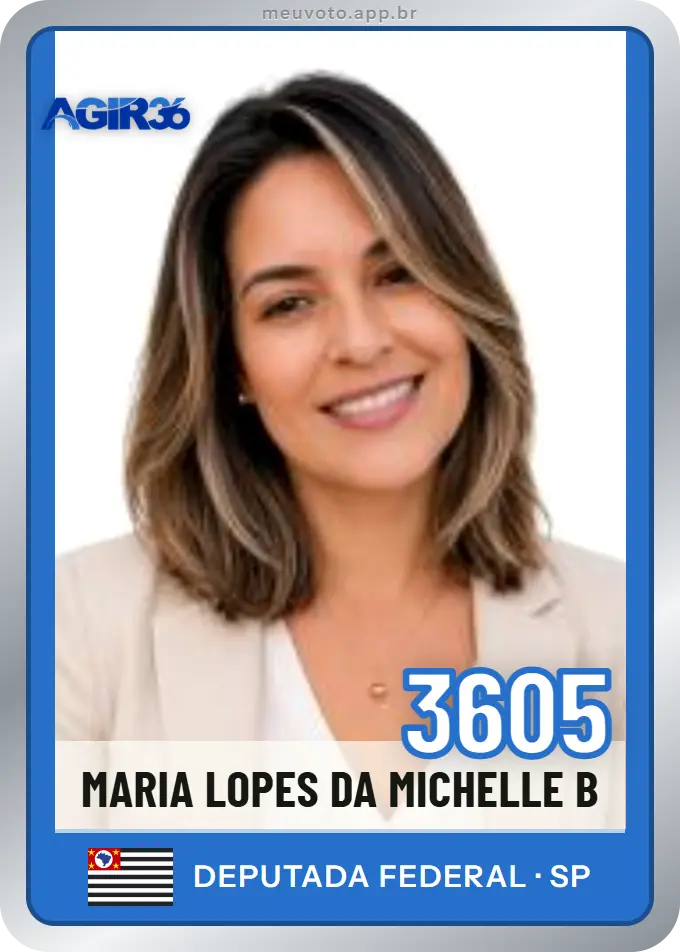 Carta de Maria Lopes da Michelle B, número 3605, Agir