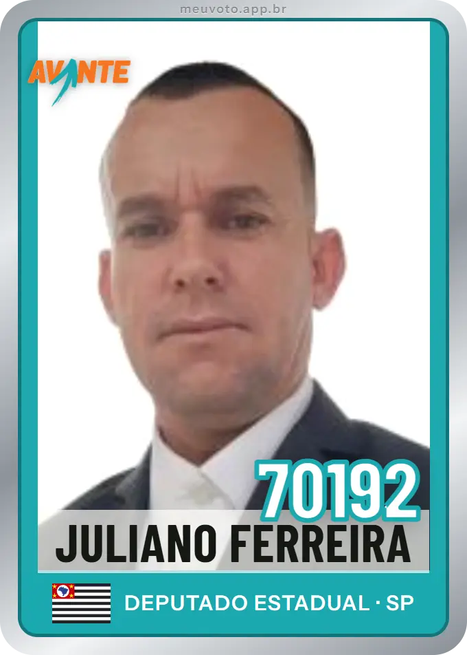 Carta de Juliano Ferreira, número 70192, Avante