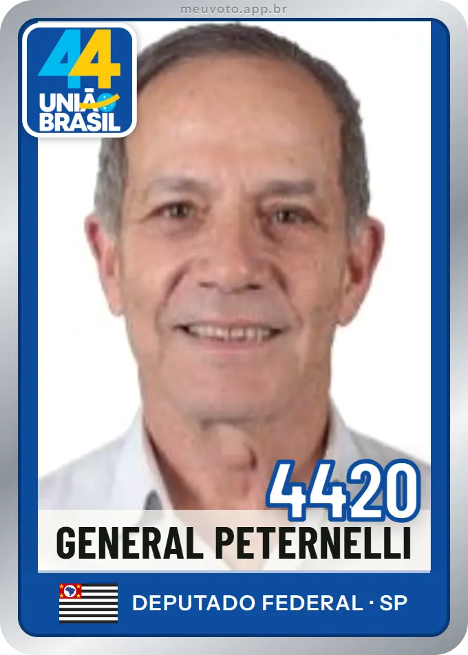 Carta de General Peternelli, número 4420, União