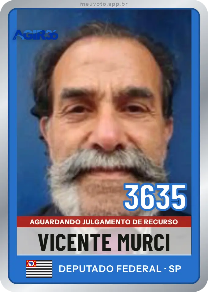 Carta de Vicente Murci, número 3635, Agir