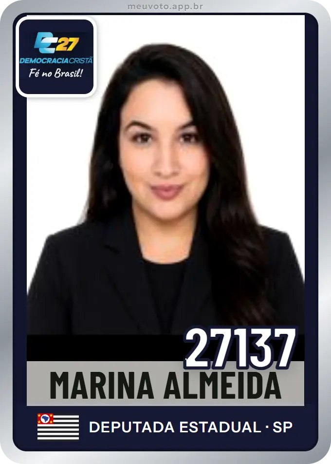 Carta de Marina Almeida, número 27137, DC