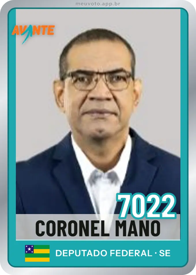 Carta de Coronel Mano, número 7022, Avante