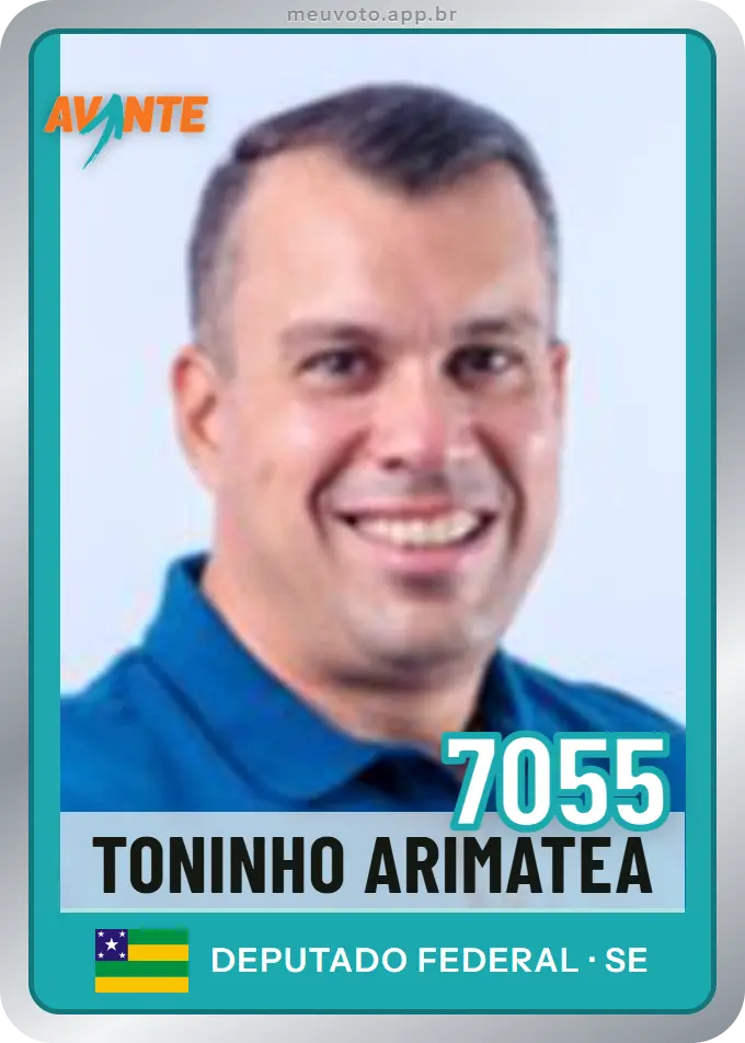 Carta de Toninho Arimatea, número 7055, Avante
