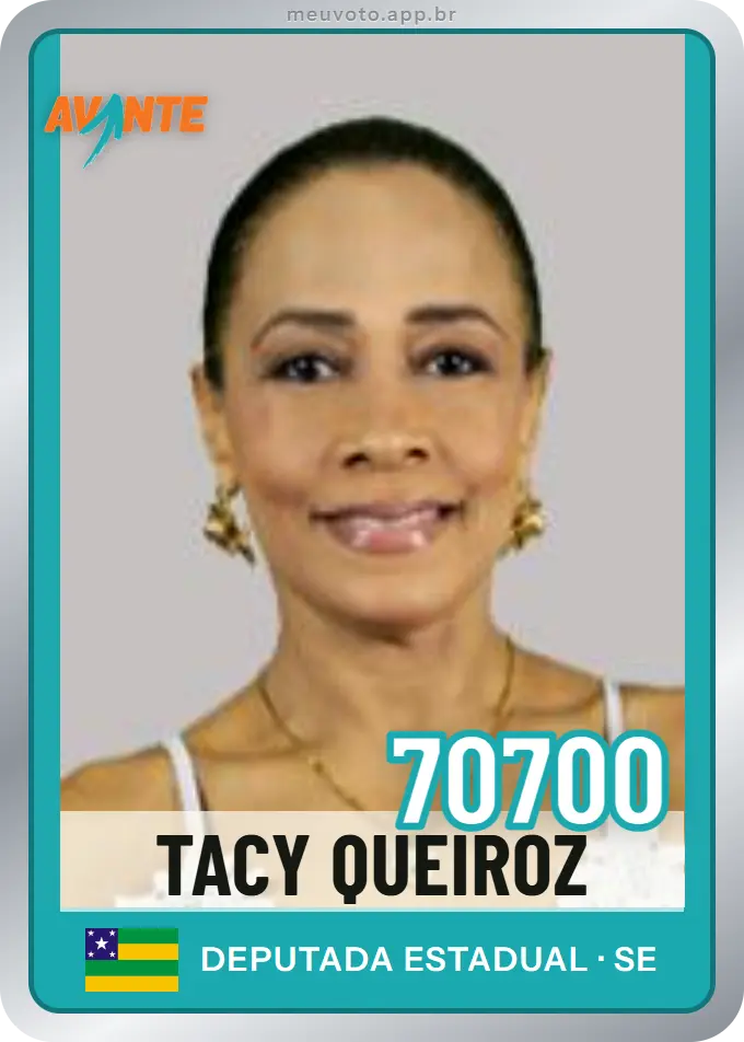 Carta de Tacy Queiroz, número 70700, Avante