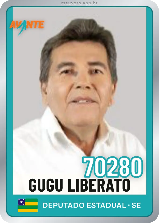 Carta de Gugu Liberato, número 70280, Avante