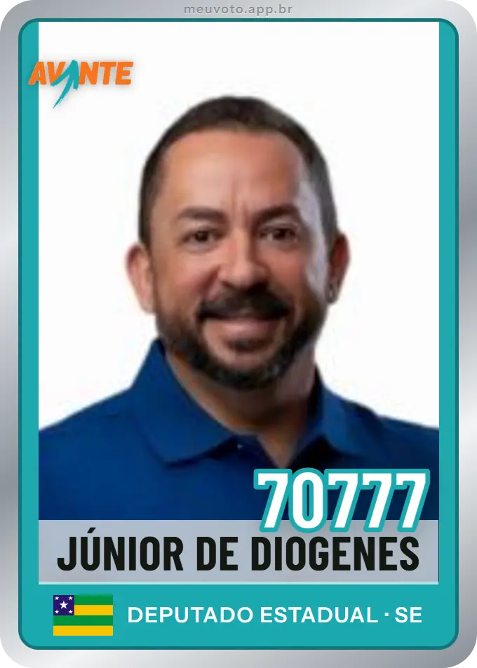 Carta de Júnior de Diogenes, número 70777, Avante