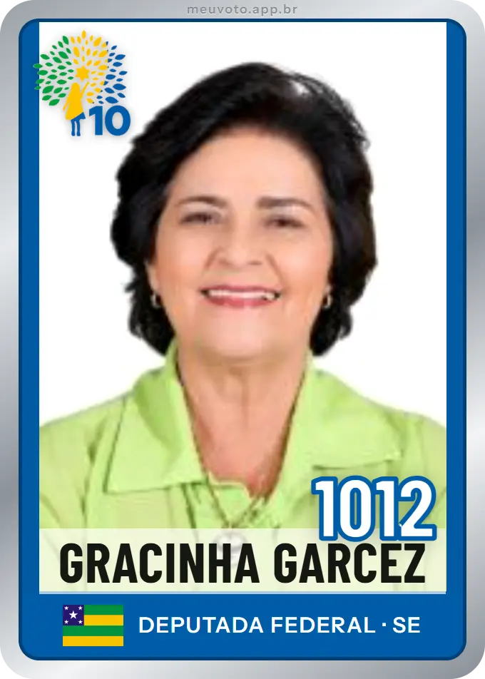 Carta de Gracinha Garcez, número 1012, Republicanos