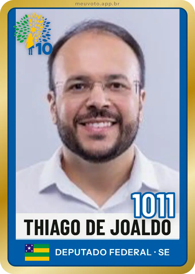 Carta de Thiago de Joaldo, número 1011, Republicanos
